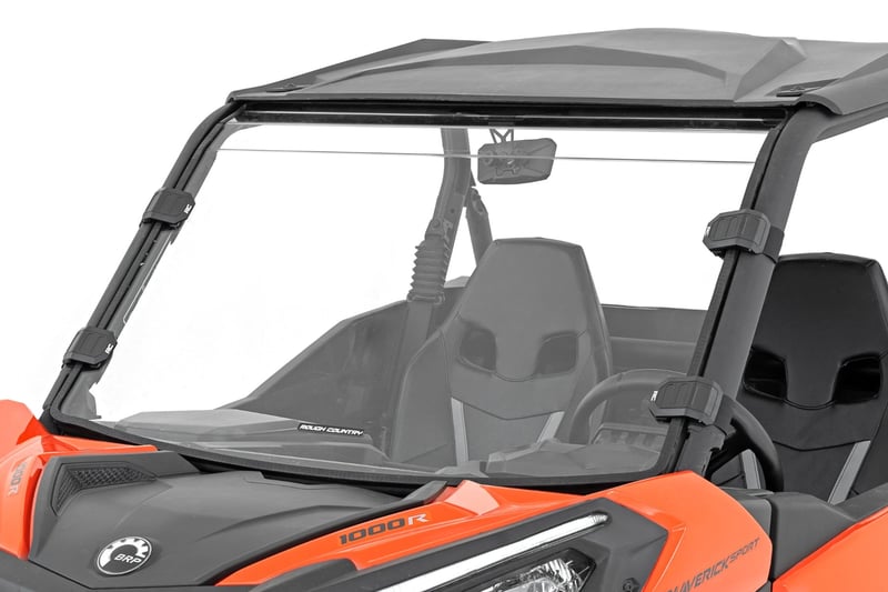 RC Full Windshield | Scratch Resistant | Can-Am Maverick Sport 1000R (manufacturer page)