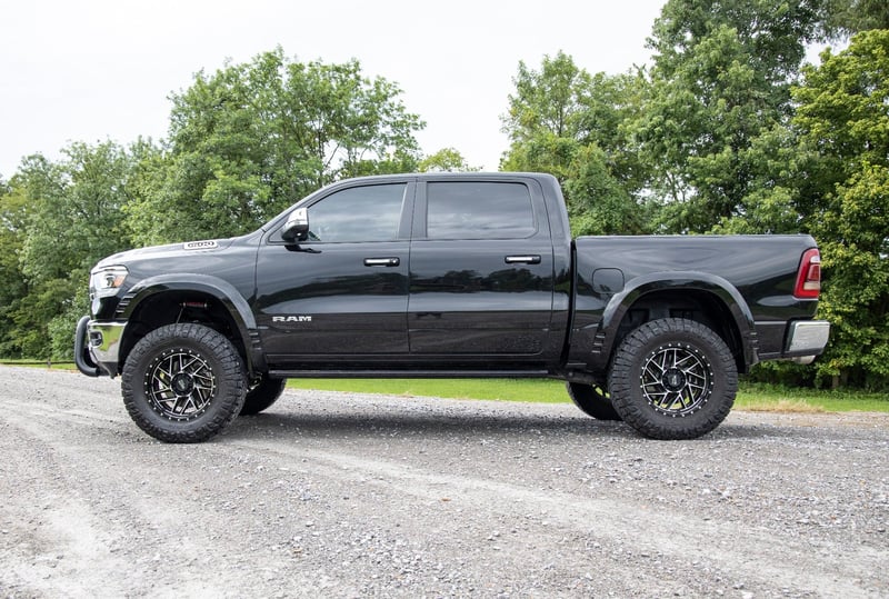 RC SF1 Fender Flares | PXJ Diamond Black | Ram 1500 2WD/4WD (2019-2024) (manufacturer page)
