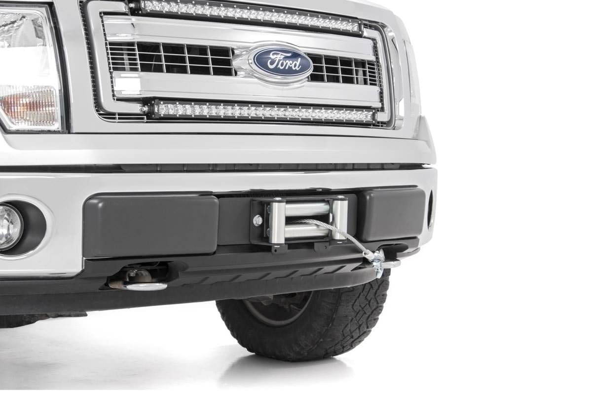 Hidden Winch Mounting Plate | Ford F-150 2WD/4WD (2009-2014) - Winches & Acc (Image 3 of 6)
