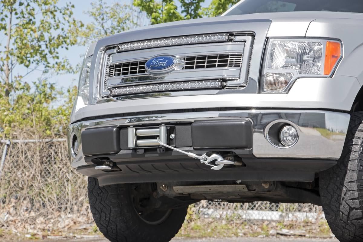 Hidden Winch Mounting Plate | Ford F-150 2WD/4WD (2009-2014) - Winches & Acc (Image 6 of 6)