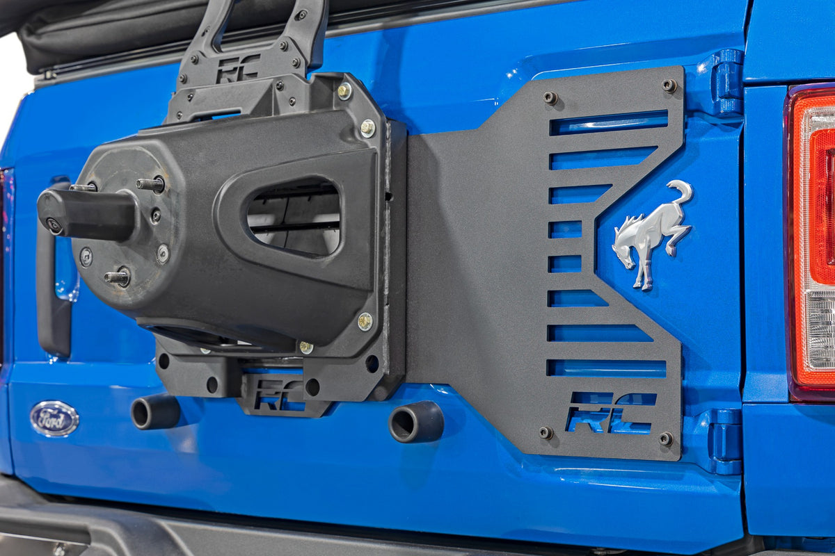 RC Spare Tire Relocation | Tailgate Reinforcement | Ford Bronco 4WD (2021-2026) (manufacturer page)