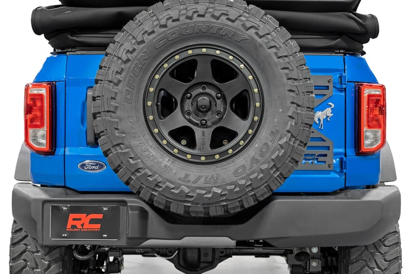 RC Spare Tire Relocation | Tailgate Reinforcement | Ford Bronco 4WD (2021-2026) (manufacturer page)