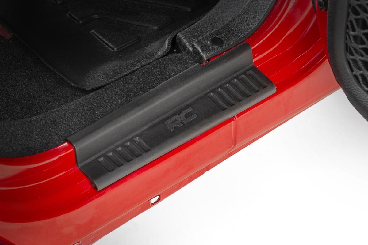 Entry Guards | Front and Rear | Jeep Wrangler Unlimited 2WD/4WD (2007-2018) - Interior & Mats (Image 3 of 6)