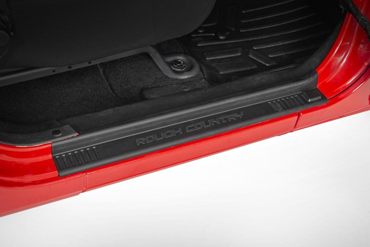 Entry Guards | Front and Rear | Jeep Wrangler Unlimited 2WD/4WD (2007-2018) - Interior & Mats (Image 4 of 6)
