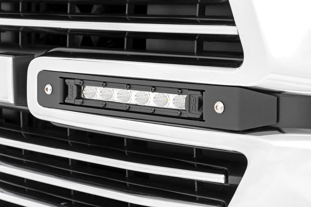 Dual 6in LED Grille Kit | Chrome Slimline | Ram 1500 2WD/4WD (2019-2024) - Lighting & Acc (Image 2 of 5)