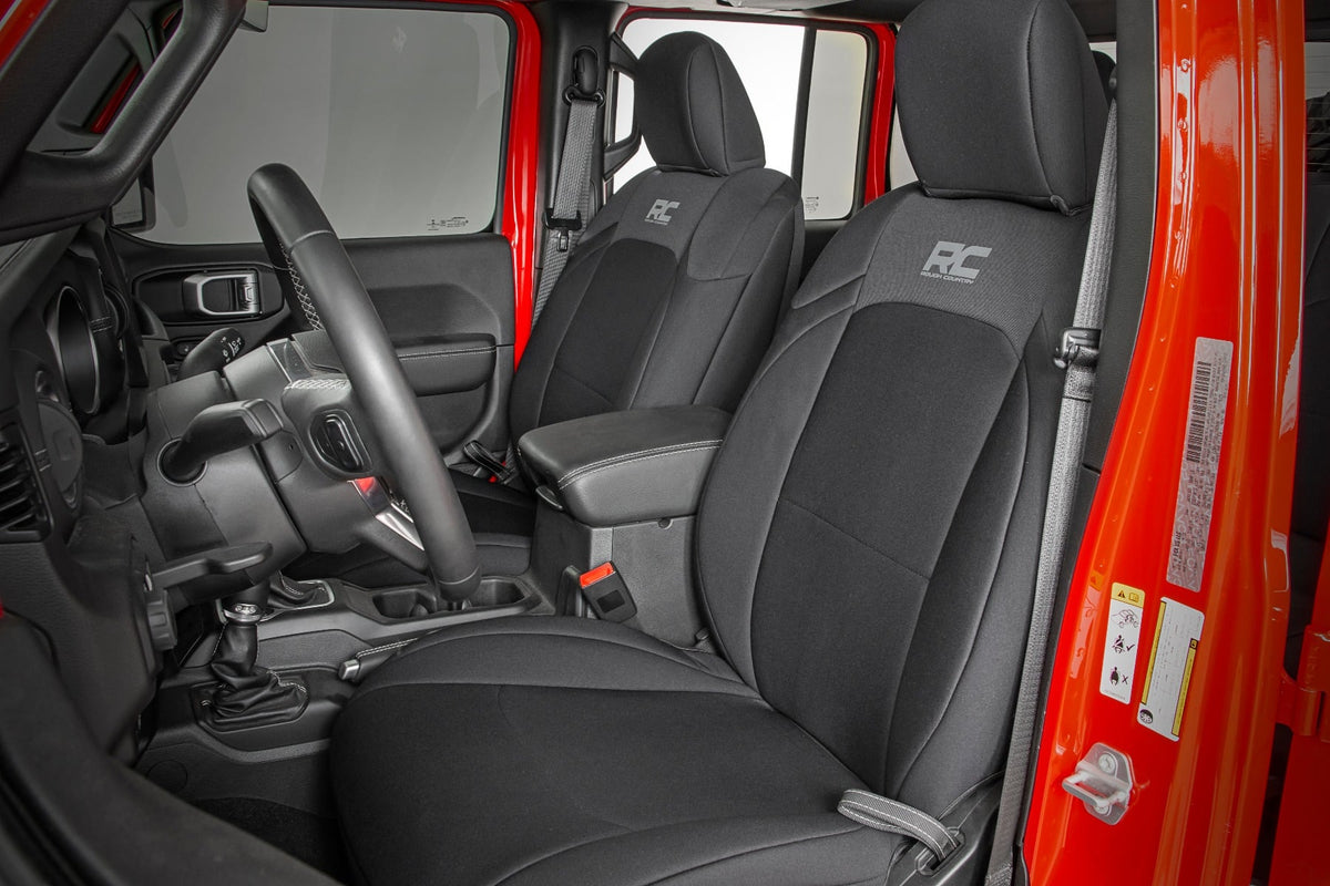 Seat Covers | Front and RR No Cup Holder | Jeep Gladiator JT 4WD (2020-2026) - Interior & Mats (Image 2 of 5)
