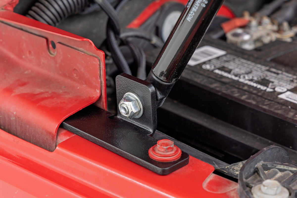 Hood Struts | Hydraulic | Jeep Wrangler JK/Wrangler Unlimited  (2007-2018) - Jeep Add-Ons (Image 2 of 6)