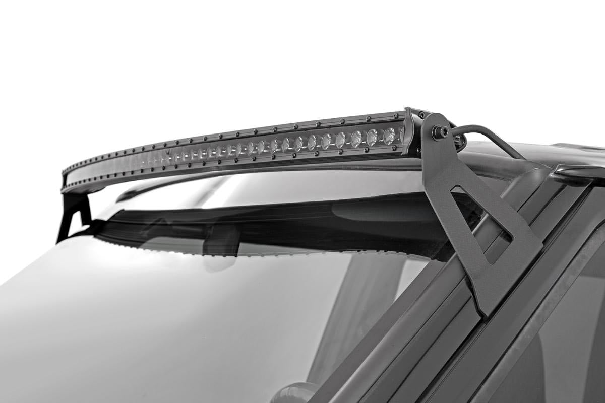 50 Inch Black Series LED Light Bar | Curved | Single Row - Lighting & Acc (Image 5 of 6)