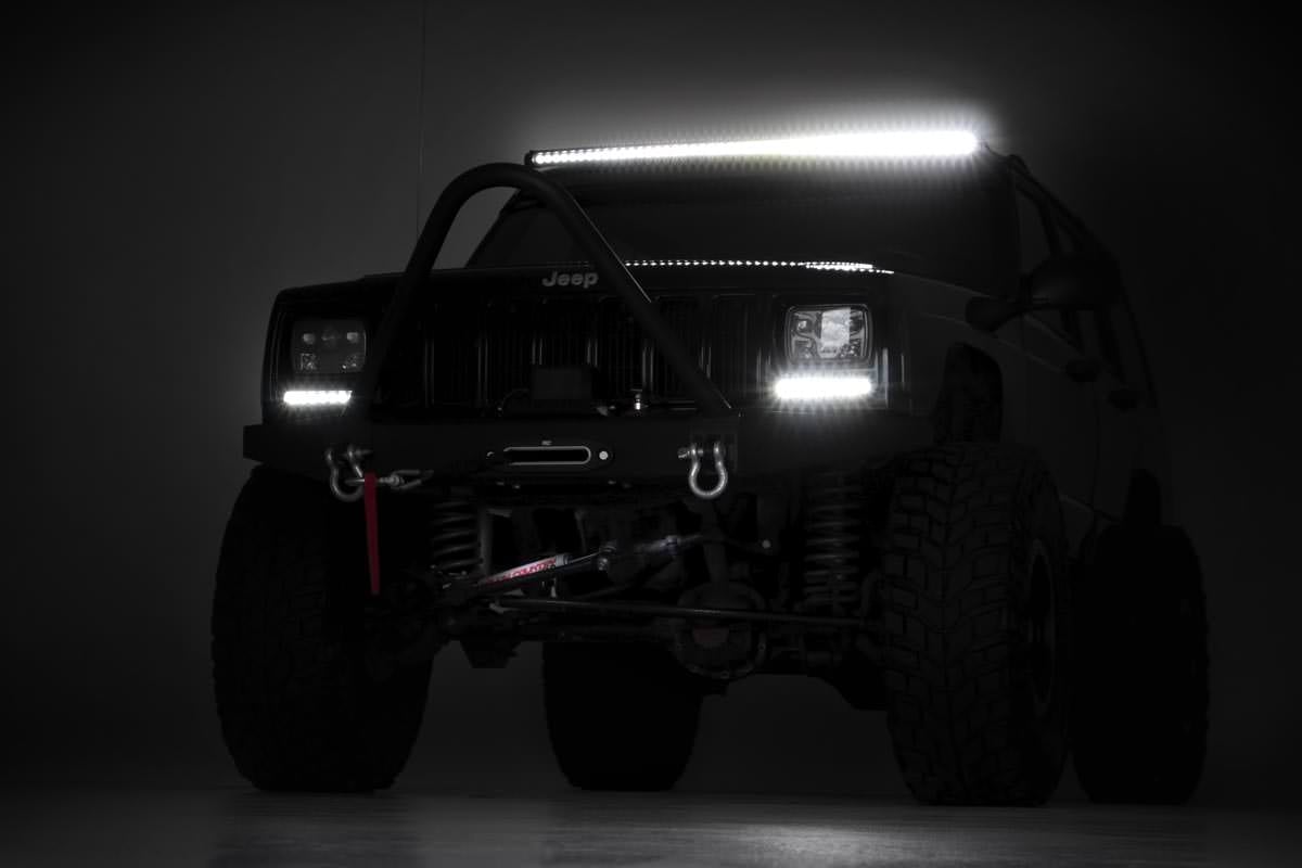 50 Inch Black Series LED Light Bar | Curved | Single Row - Lighting & Acc (Image 6 of 6)