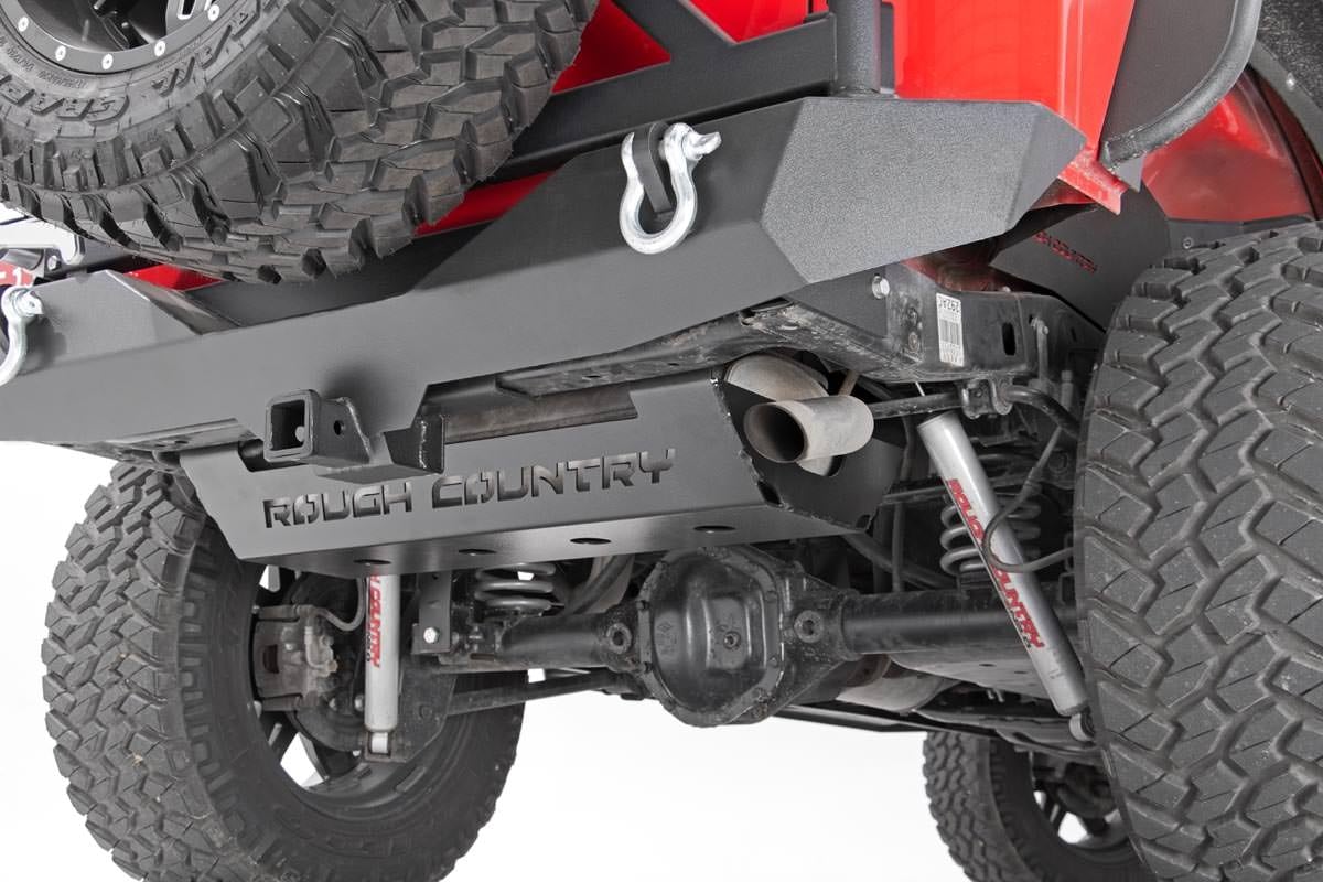 Muffler Skid Plate | Jeep Wrangler JK/Wrangler Unlimited  (2007-2018) - Jeep Add-Ons (Image 4 of 6)