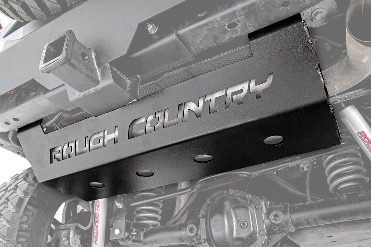 Muffler Skid Plate | Jeep Wrangler JK/Wrangler Unlimited  (2007-2018) - Jeep Add-Ons (Image 1 of 6)