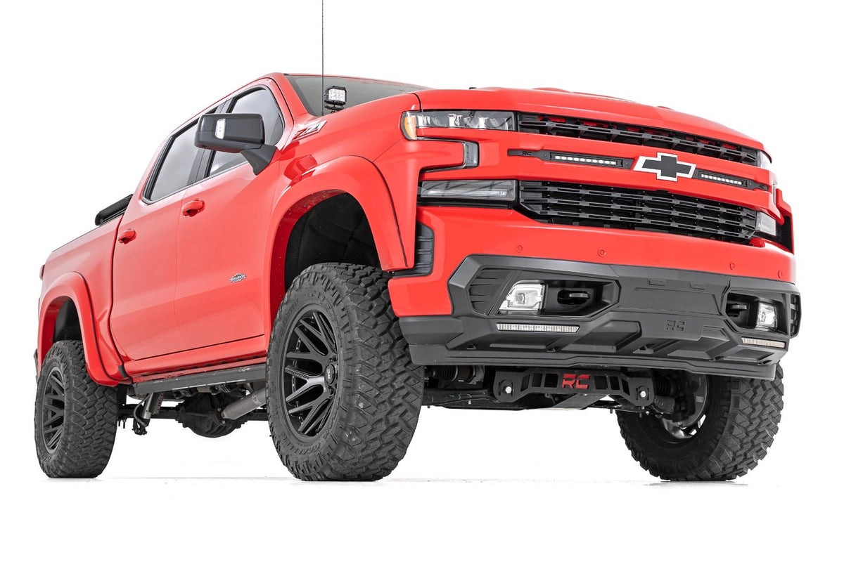 6 Inch Lift Kit | Mono Leaf Rear | Chevy Silverado 1500 4WD (2022-2024) - Susp Lift Kits 4wd (Image 4 of 6)
