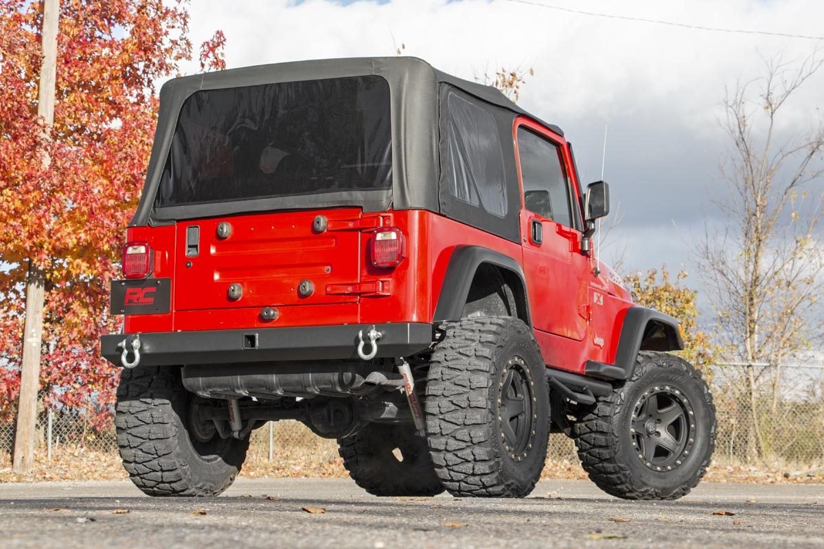 Rear Bumper | Full Width | Jeep Wrangler TJ (97-06)/Wrangler Unlimited (04-06) - Bumpers (Image 3 of 5)