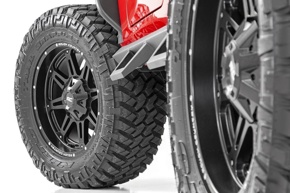 Rough Country 94 Series Wheel | One-Piece | Matte Black | 20x10 | 8x6.5 | -18mm - RC Wheels (Image 4 of 6)
