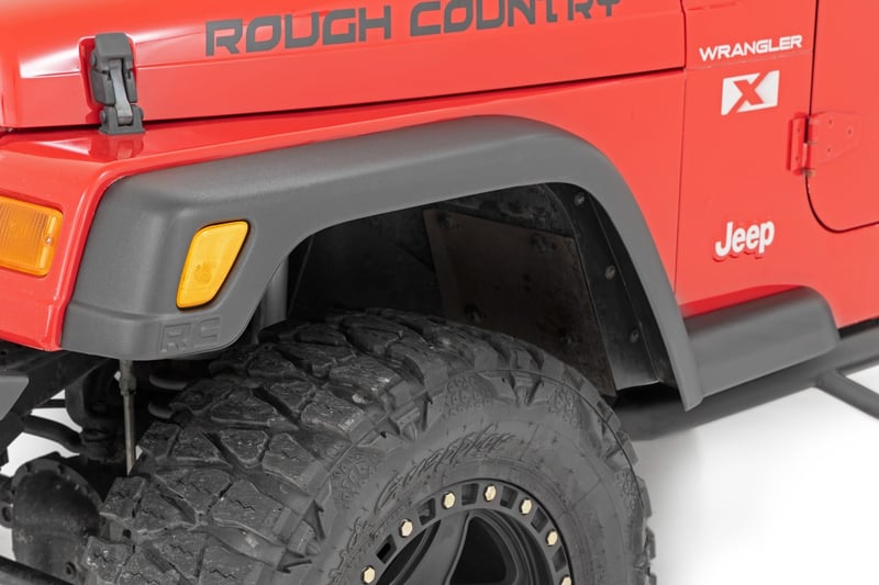RC Fender Flares | 5.5" Wide | Jeep Wrangler TJ (97-06)/Wrangler Unlimited (04-06) (manufacturer page)
