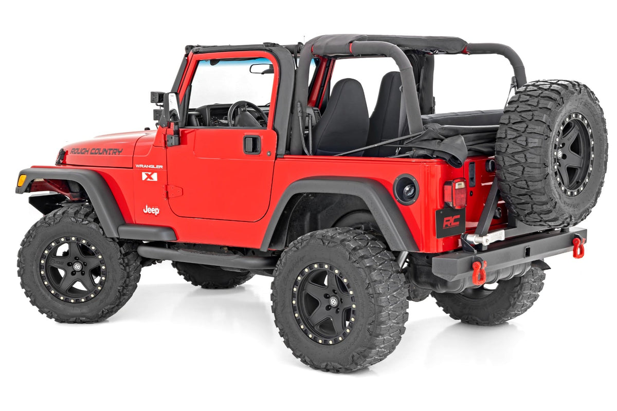 Nerf Bar | 3inch tube | Jeep Wrangler TJ (97-06)/Wrangler YJ (87-95) - Steps & Runningboard (Image 4 of 6)