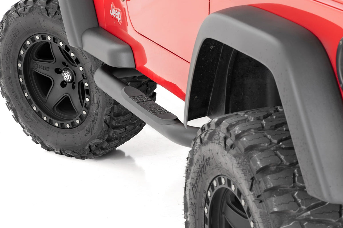 Nerf Bar | 3inch tube | Jeep Wrangler TJ (97-06)/Wrangler YJ (87-95) - Steps & Runningboard (Image 3 of 6)