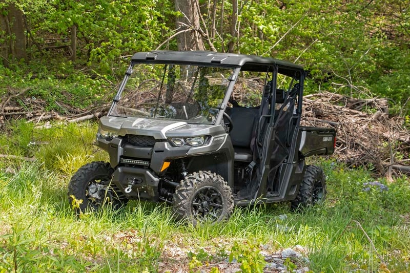 RC Vented Full Windshield | Scratch Resistant | Can-Am Defender HD 5/HD 8/HD 9/HD 10 (manufacturer page)