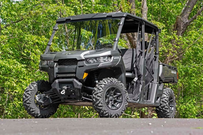 RC Vented Full Windshield | Scratch Resistant | Can-Am Defender HD 5/HD 8/HD 9/HD 10 (manufacturer page)