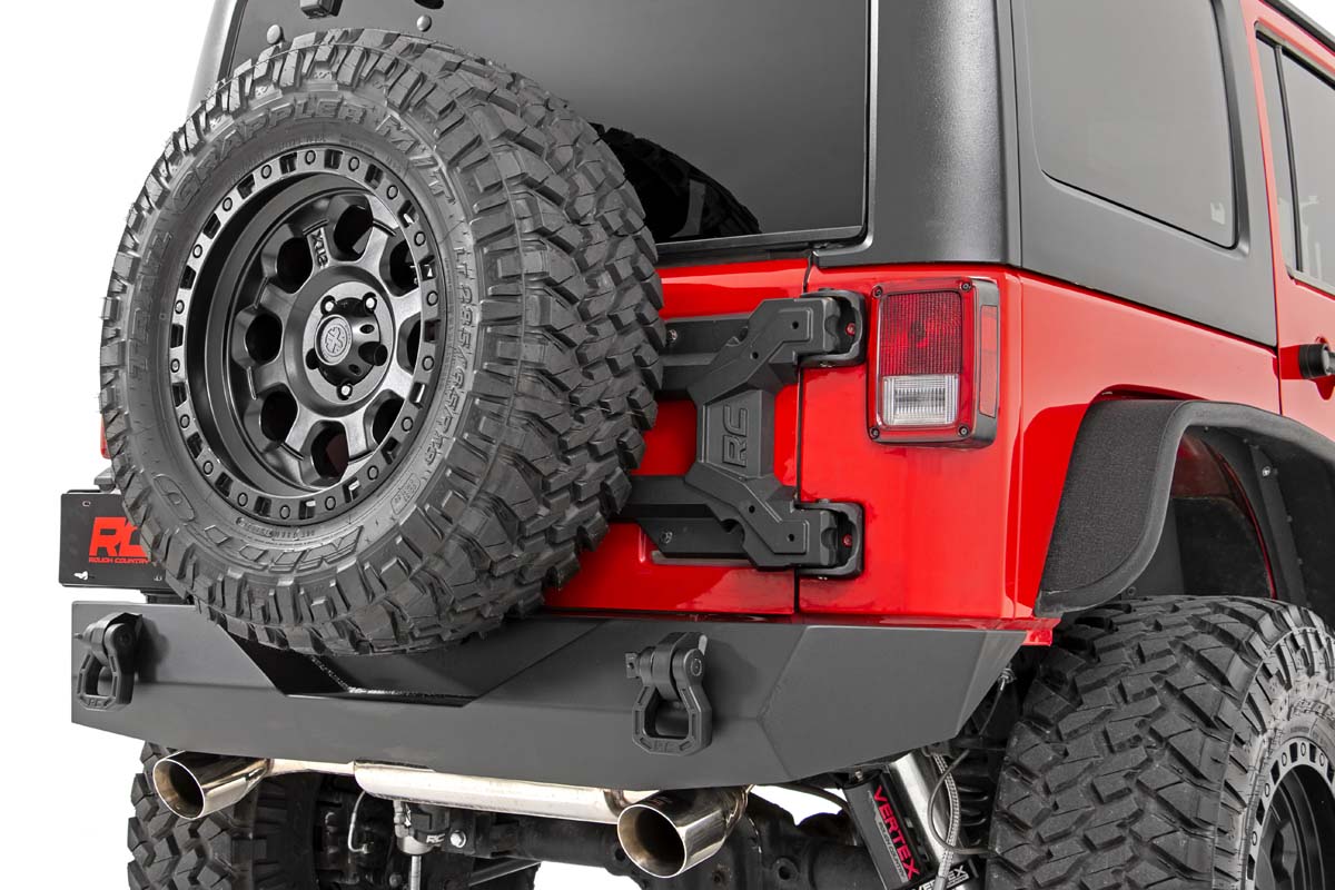 Heavy Duty Tire Carrier | Jeep Wrangler JK/Wrangler Unlimited  (2007-2018) - Bumpers (Image 3 of 4)