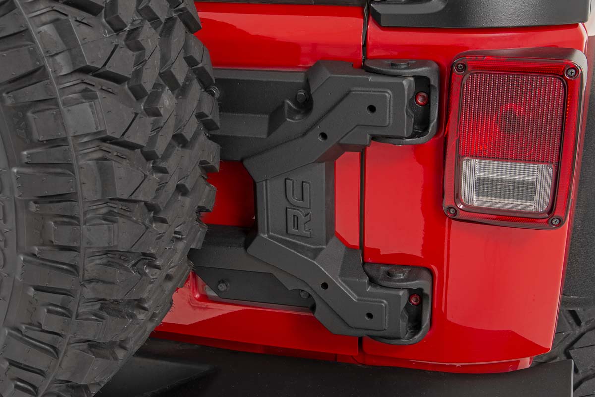Rough Country 10523 Heavy Duty Tire Carrier | Jeep Wrangler JK/Wrangler Unlimited (2007-2018) - Image 2