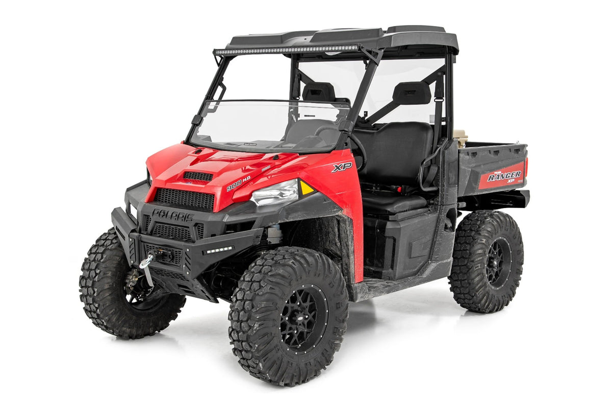 Bumper Wings | 6" Black Slimline LED Pair | Polaris Ranger 1000/Ranger XP 900/1000 - Bumpers (Image 4 of 6)