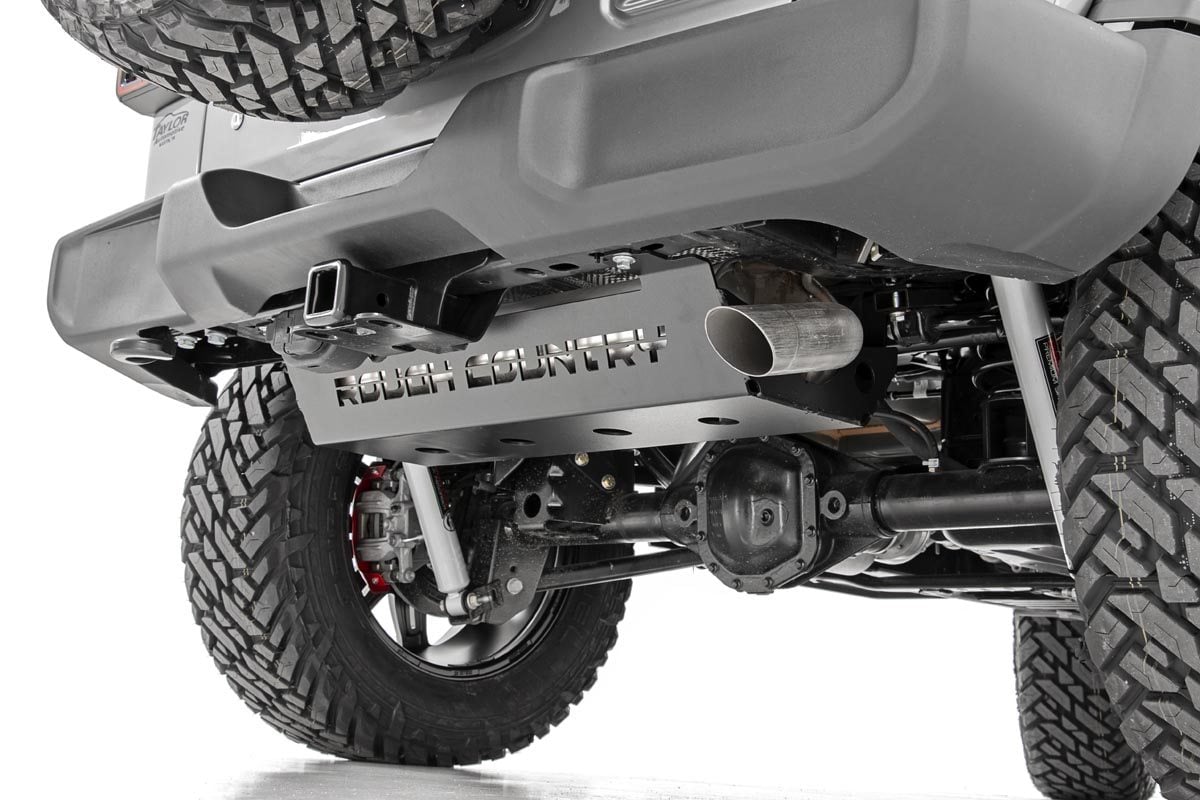 Skid Plate | Muffler | Jeep Wrangler JL/Wrangler Unlimited 4WD (2018-2026) - Jeep Add-Ons (Image 1 of 6)