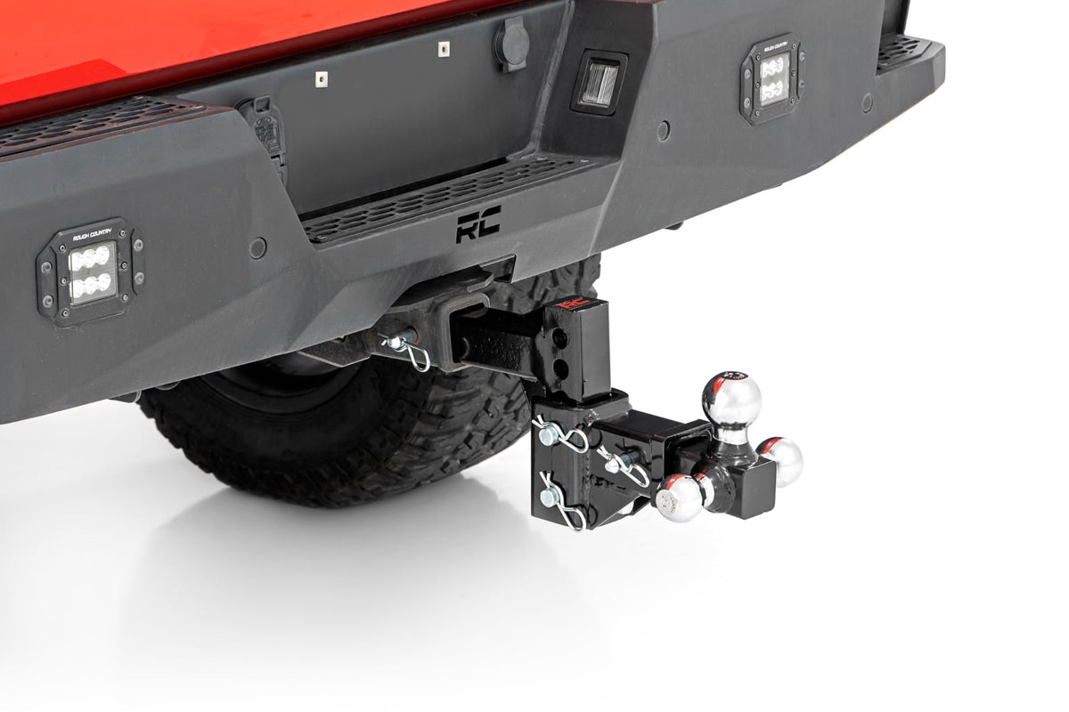 Adjustable Trailer Hitch | 6 Inch Drop | Multi-Ball Mount | Fits 2 Inch Receiver - Misc 25% (Image 1 of 4)