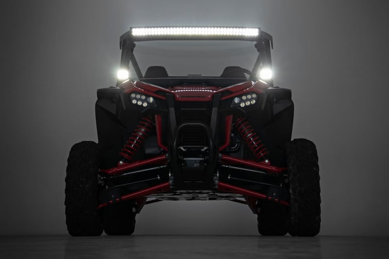 RC LED Light Kit | Cage Mount | 2" Black Pair | Honda Talon 1000 (manufacturer page)