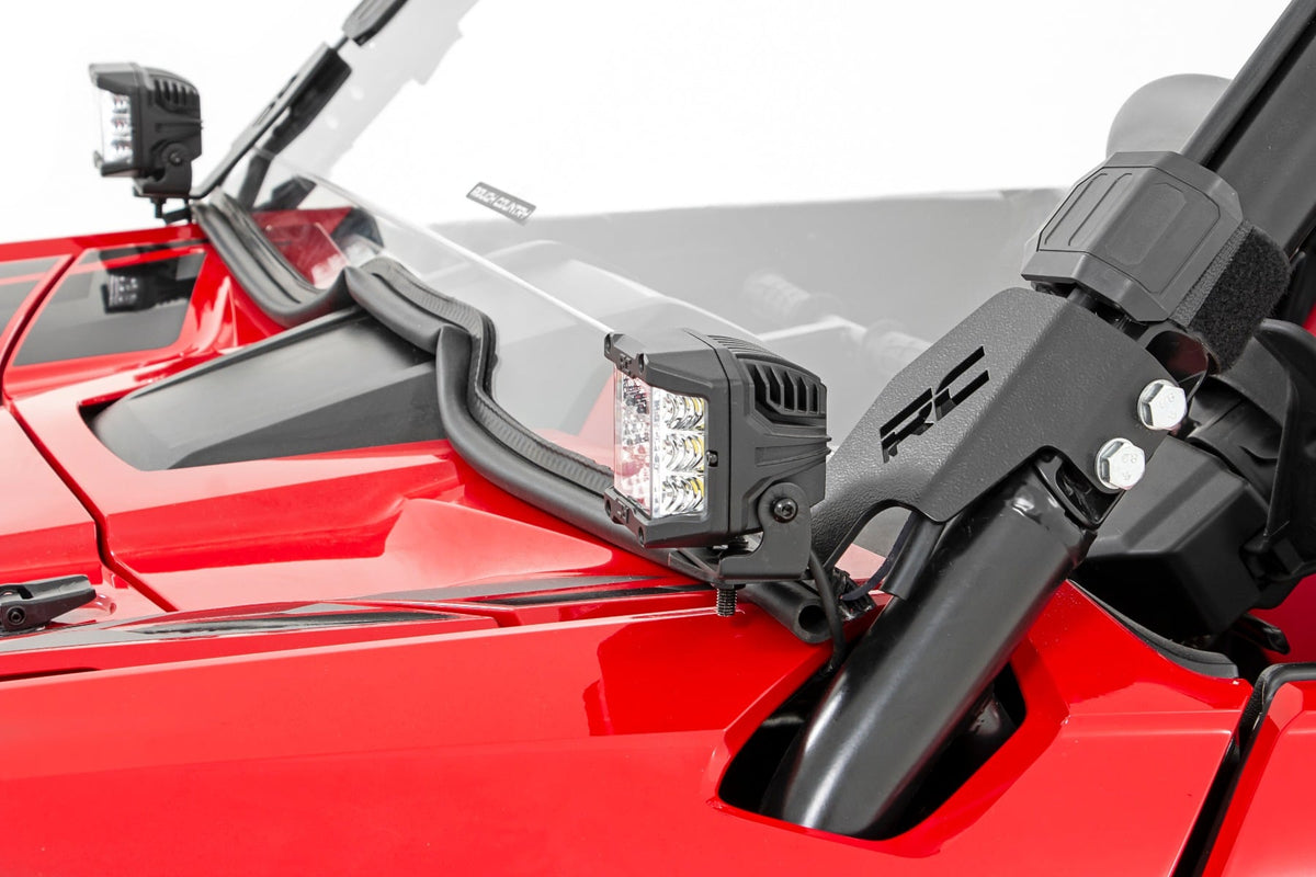 RC LED Light Kit | Cage Mount | 2" Black Pair | Honda Talon 1000 (manufacturer page)