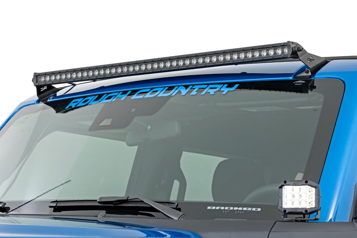 LED Light Kit | Upper Windshield | 40" Spectrum Single Row | Ford Bronco (21-26) - Lighting & Acc (Image 2 of 6)