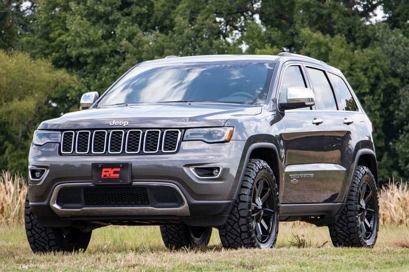 RC 2.5 Inch Lift Kit | N3 Struts | Jeep Grand Cherokee 4WD (2016-2022) (manufacturer page)
