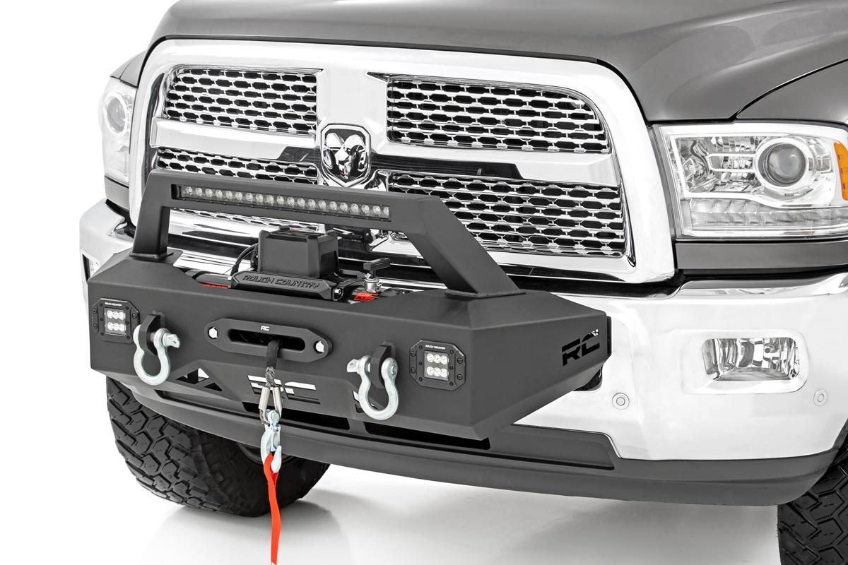 Rough Country 31007 EXO Winch Mount Kit | Ram 2500 2WD/4WD (2014-2018) - Image 1