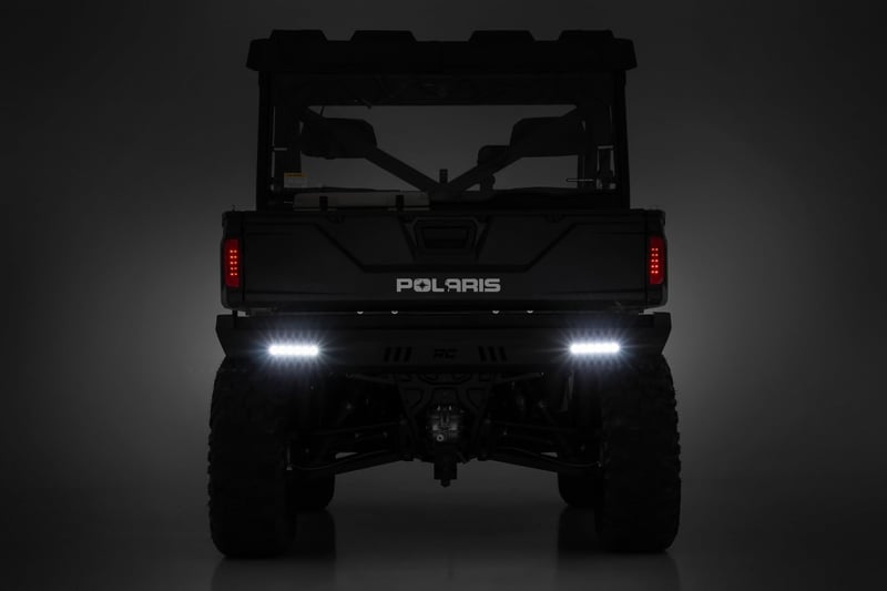 RC Bumper | Rear | 6" Black Slimline LED Pair | Multiple Makes & Models (Can-Am/Polaris) (manufacturer page)