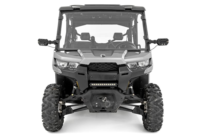 RC Vented Full Windshield | Scratch Resistant | Can-Am Defender HD 5/HD 8/HD 9/HD 10 (manufacturer page)