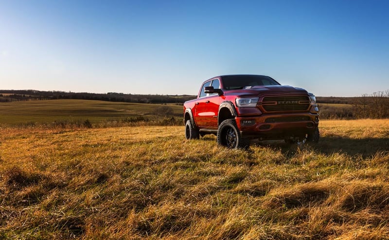 RC Defender Fender Flares | PBU True Blue | Ram 1500 2WD/4WD (2019-2024) (manufacturer page)