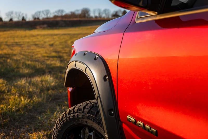 RC Defender Fender Flares | PSC Billet Silver | Ram 1500 2WD/4WD (2019-2024) (manufacturer page)