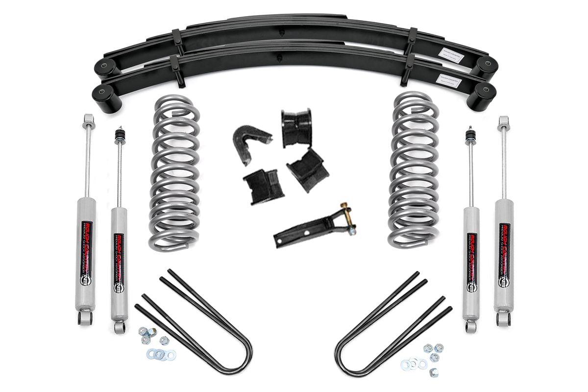 2.5 Inch Lift Kit | Rear Springs | Ford F-100 4WD (1970-1976) - Leveling Kits