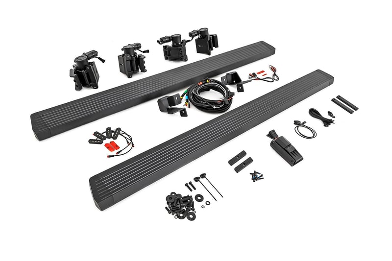 RC Power Running Boards | Dual Electric Motor | 4 Door | Jeep Wrangler Unlimited (07-18) (manufacturer page)