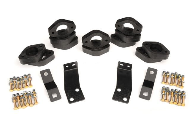 Rough Country RC601 1.25 Inch Body Lift Kit | Jeep Wrangler Unlimited 2WD/4WD (2007-2018) - Image 1