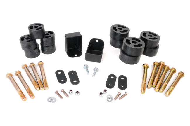 Rough Country RC608 1.25 Inch Body Lift Kit | Jeep Wrangler YJ 4WD (1987-1995) - Image 1