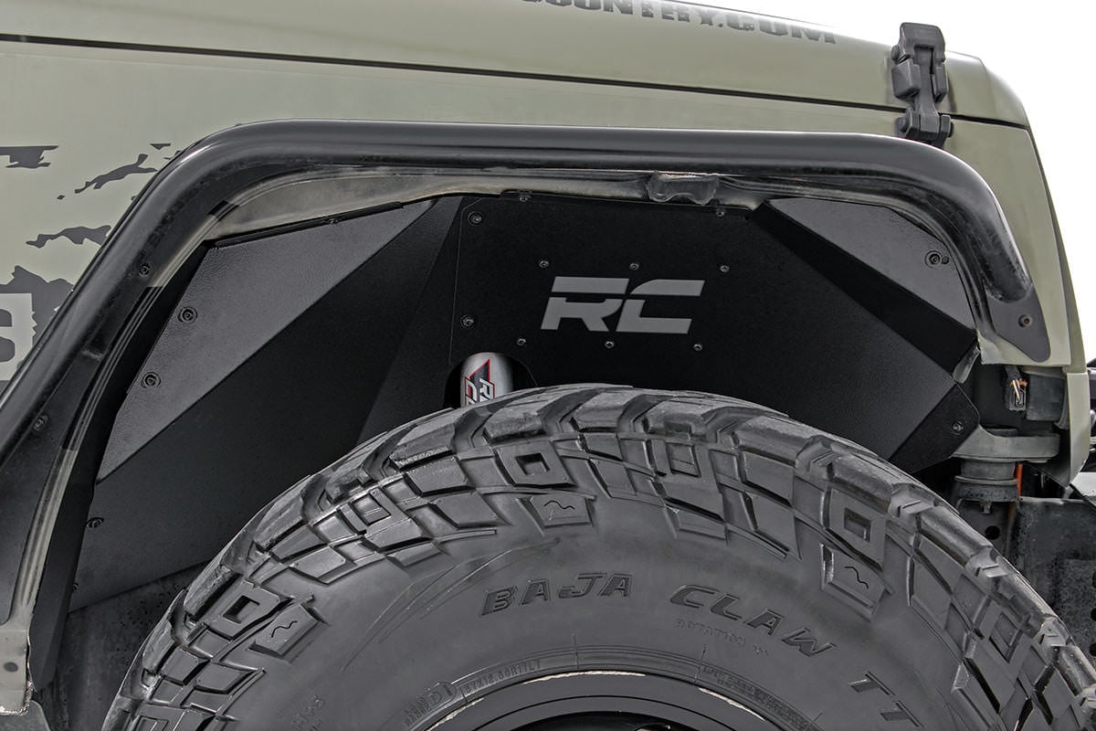 Inner Fenders | Front | Jeep Wrangler JK/Wrangler Unlimited  (2007-2018) - Wheel Well Liners (Image 4 of 6)