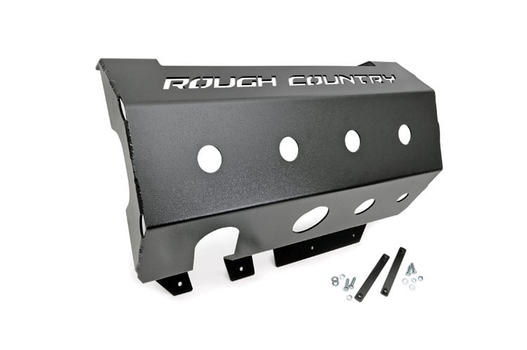 Muffler Skid Plate | Jeep Wrangler JK/Wrangler Unlimited  (2007-2018) - Jeep Add-Ons (Image 2 of 6)