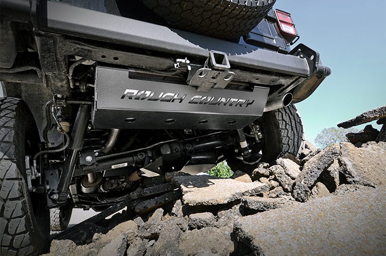 Muffler Skid Plate | Jeep Wrangler JK/Wrangler Unlimited  (2007-2018) - Jeep Add-Ons (Image 3 of 6)