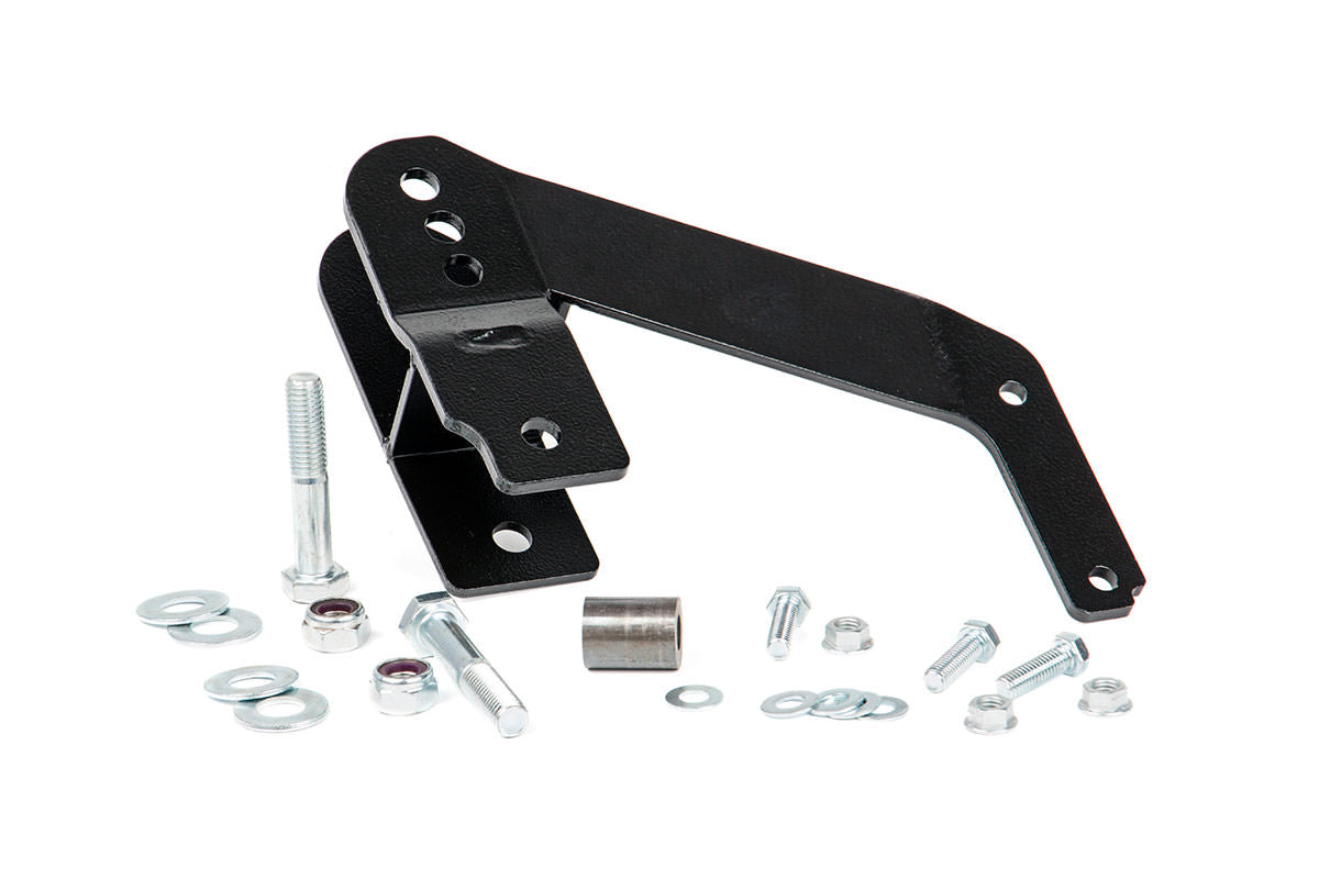 Rough Country 1167 Track Bar Bracket | Rear | 2.5-6 Inch Lift | Jeep Wrangler JK/Wrangler Unlimited (07-18) - Image 2