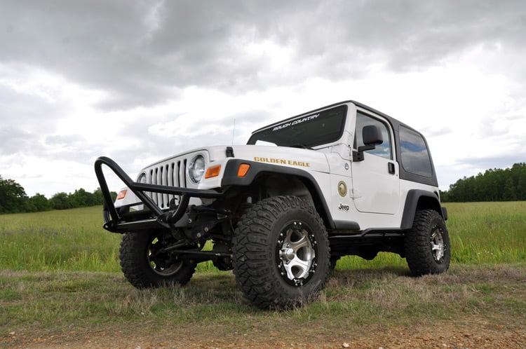 RC 2.5 Inch Lift Kit | X-Series | M1 | Jeep Wrangler TJ (97-06)/Wrangler Unlimited (04-06) (manufacturer page)