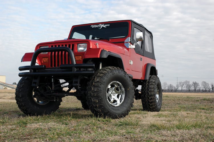 RC 6 Inch Lift Kit | Power Steer | Jeep Wrangler YJ 4WD (1987-1995) (manufacturer page)