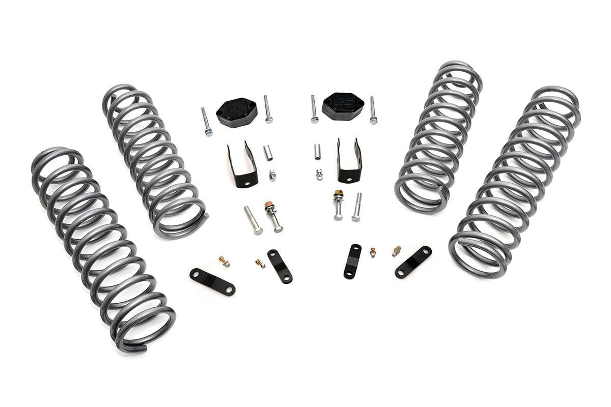 2.5 Inch Lift Kit | Coils | No Shocks | Jeep Wrangler JK 4WD (2007-2018) - Susp Lift Kits 4wd
