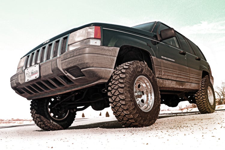 3.5 Inch Lift Kit | V-6 Motor | Jeep Grand Cherokee ZJ 2WD/4WD (1993-1998) - Susp Lift Kits 4wd (Image 2 of 2)