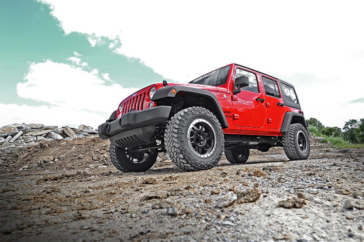 RC 2.5 Inch Lift Kit | Spacers | M1 | Jeep Wrangler JK/Wrangler Unlimited (07-18) (manufacturer page)
